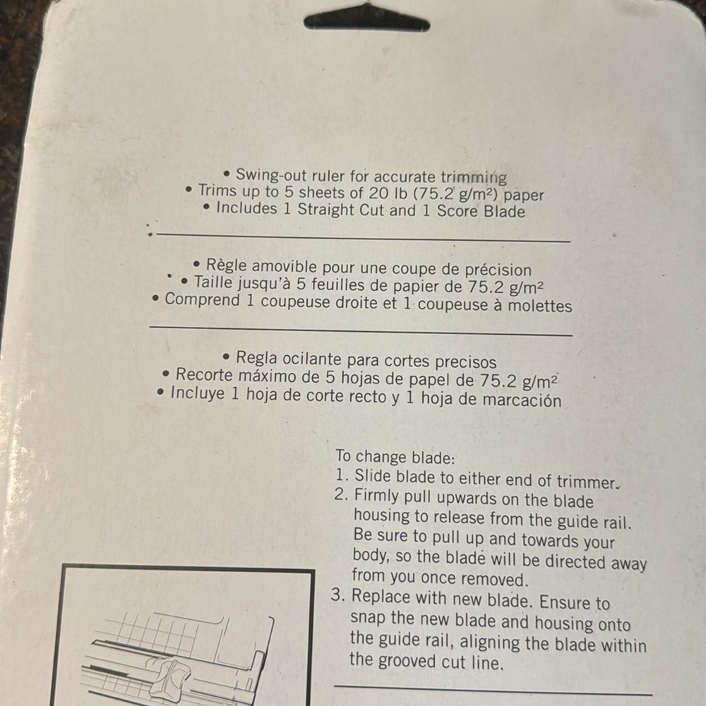 Recollections Trimmer Paper Slicer/Cutter - Picture 6 of 7
